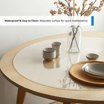 Pvc Round Table Protector Mat - Transparent | 100cm | Clear