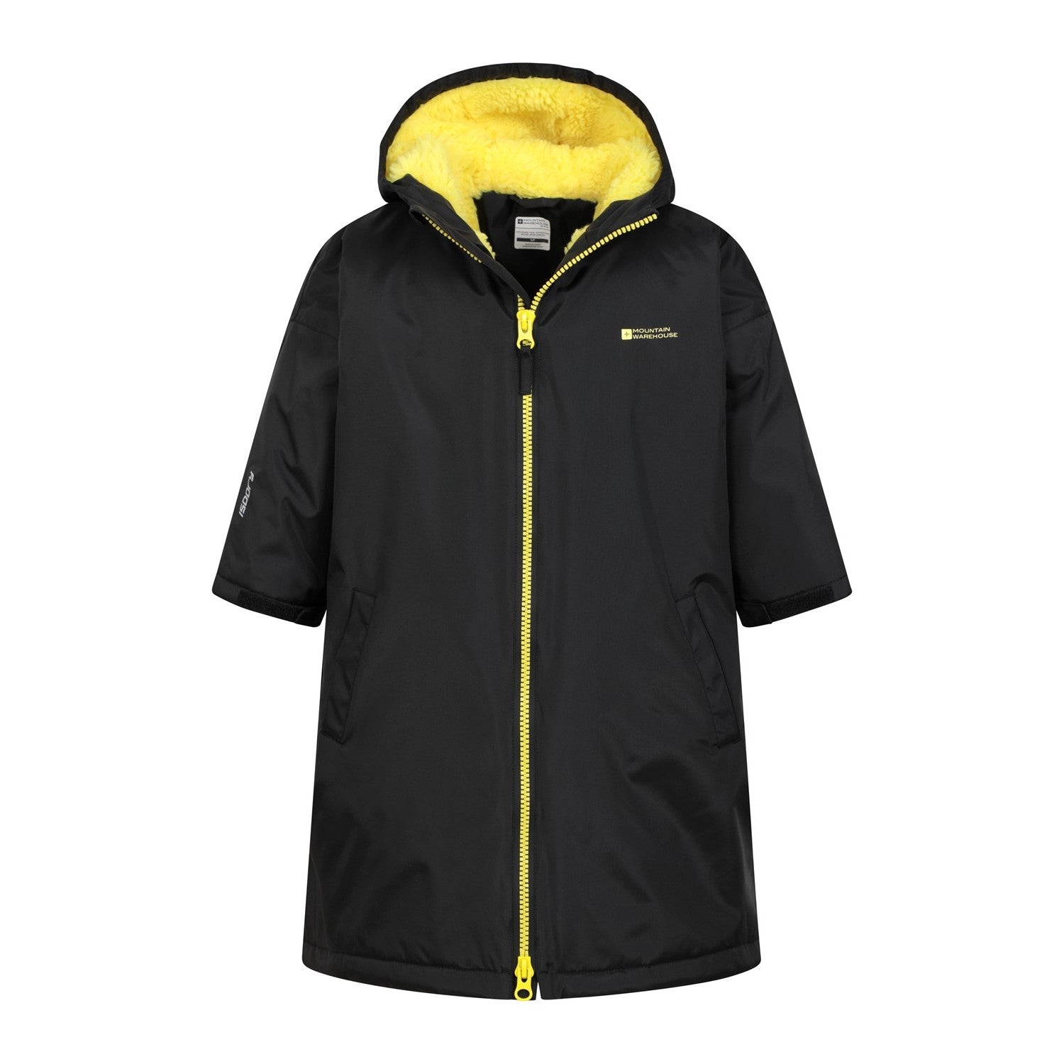 Childrens/kids Tidal Waterproof Robe | Large | Black