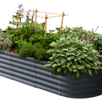 Modular Metal Raised Bed Kit | Charcoal