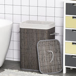 Collapsible Clothes Hamper With Lid Handles Removable Lining