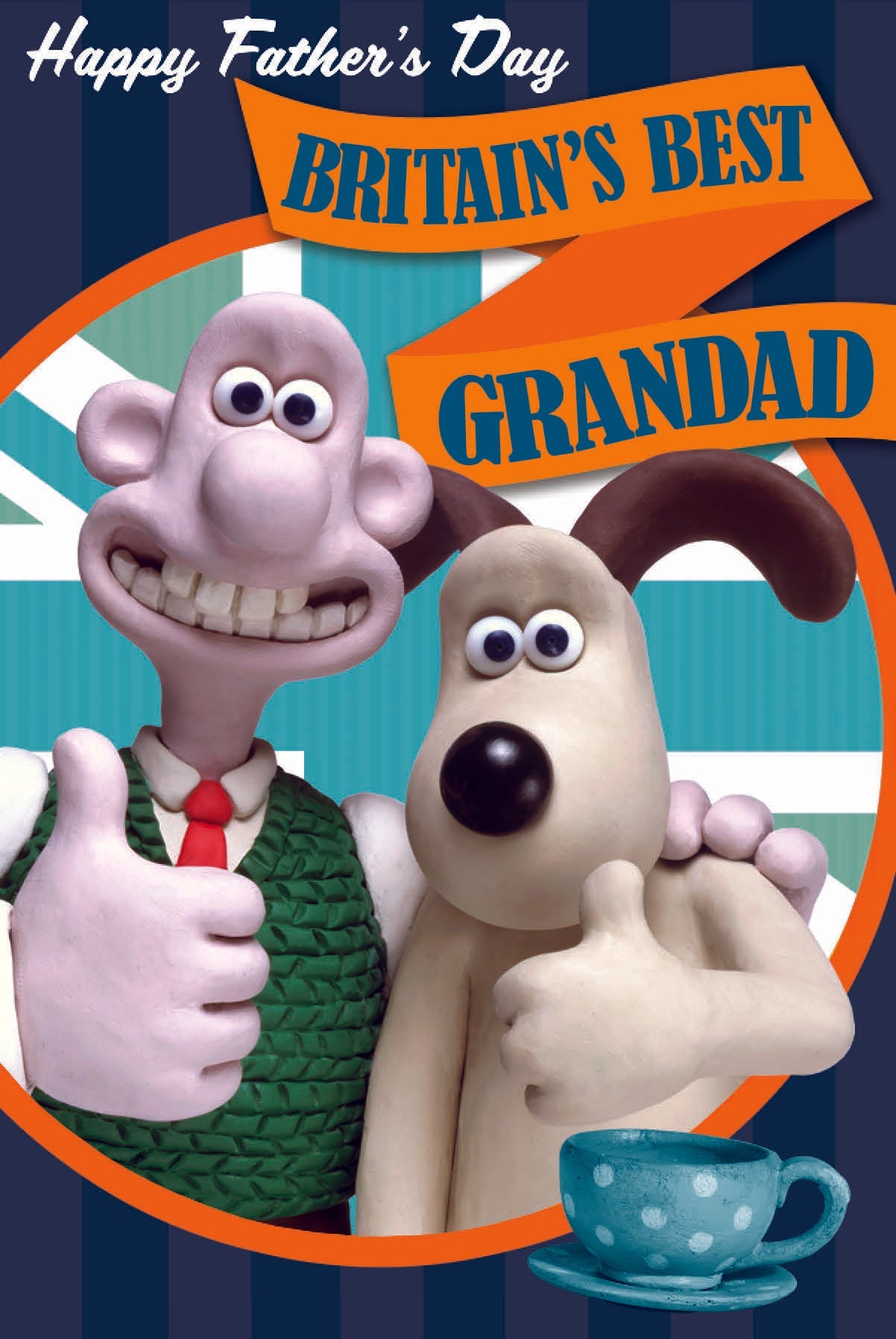 Britian's Best Grandad' Father's Day Card Official Product