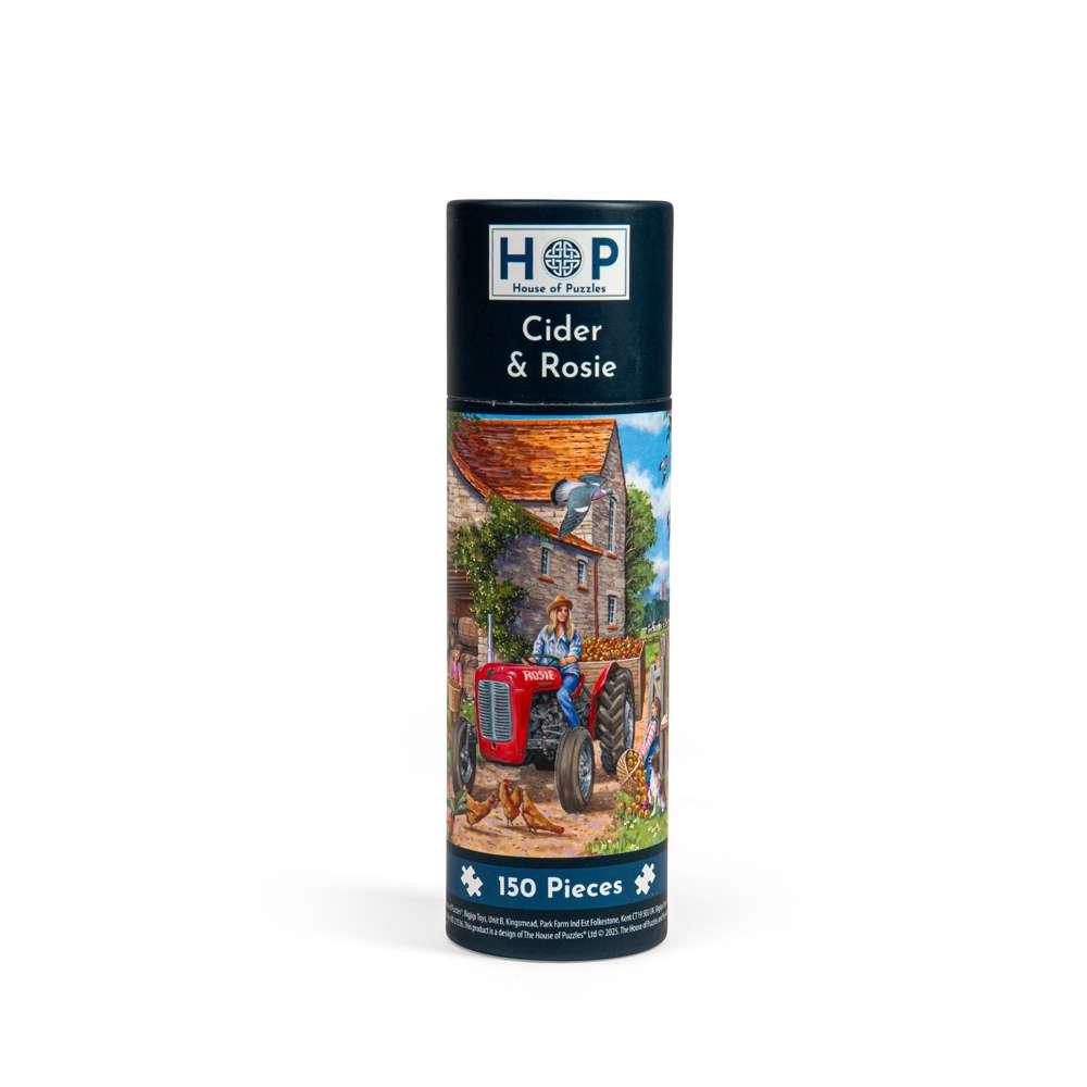 Cider & Rosie Mini Jigsaw Puzzle Tube - 150 Piece