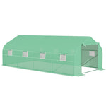 Walk-in Polytunnel Greenhouse 6x3x2m
