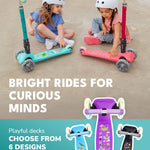 Teeny Fold 3 Wheel Scooter | Ocean