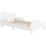Aiyaplay Cloud-themed Toddler Bed With Safety Rails, 143.5 X 74.5 X 56cm