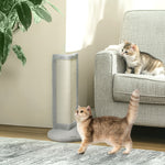 56cm Corner Cat Scratching Post With Sisal Scratching Pad, Grey