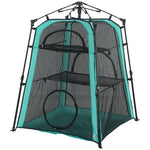 PawHut 3-tier Cat Tent, Portable Pet Tent For Indoor Outdoor