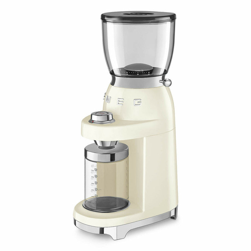 Ecf02, Cgf11, Ects01 Coffee Machine, Grinder & Tamping Set | Cream