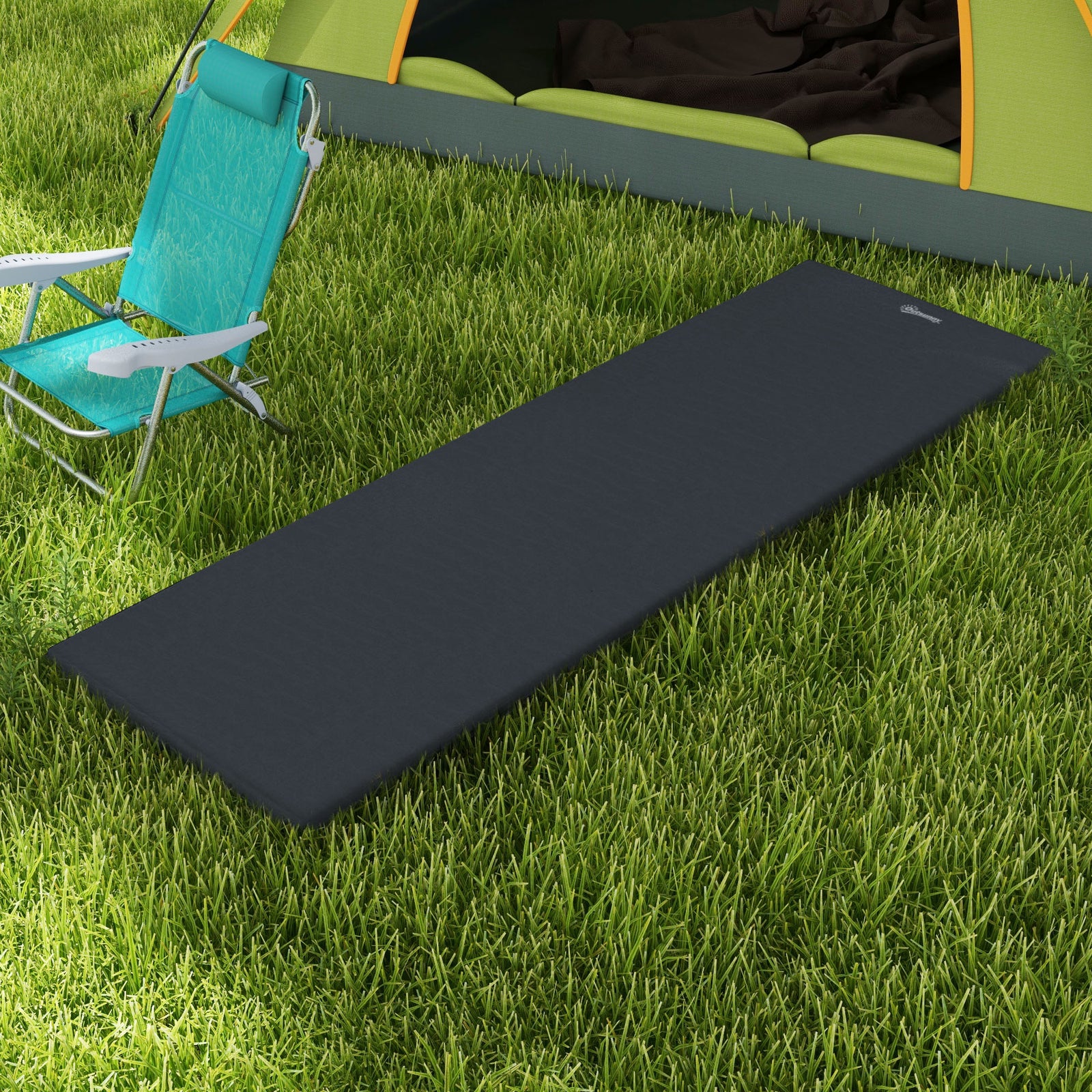 Self-inflating Camping Sleeping Pad | Gray