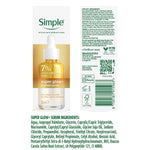 Simple Super Glow+ Bi-phase Serum 30ml 10 Pack Glow Boost