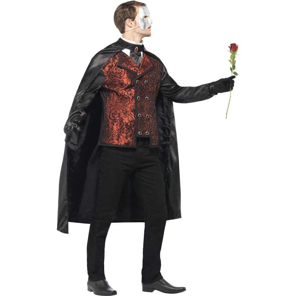 Dark Opera Masquerade Costume | Large
