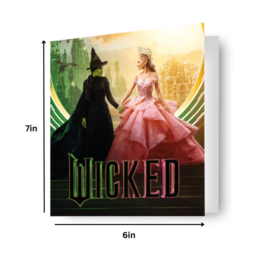 Glinda And Elphaba Card Official Product