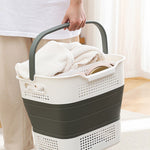 HYGRAD BUILT TO SURVIVE Collapsible Laundry Basket 43l Heavy Duty Laundry Hamper Telescopic Basket