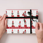 Christmas 2 Sheets & 2 Tags Wrapping Paper
