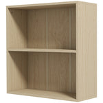 Bookshelf Display Storage Shelf With 2 Compartments Study | One Size | Yellow