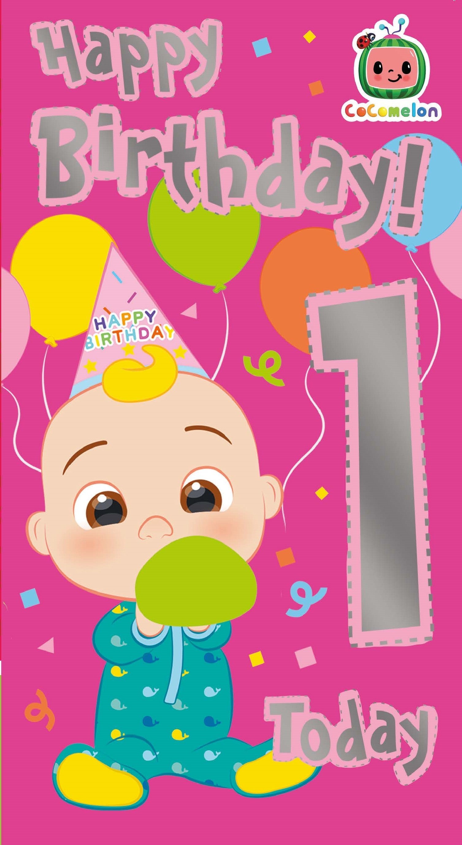 Age 1 Birthday Card Official Product