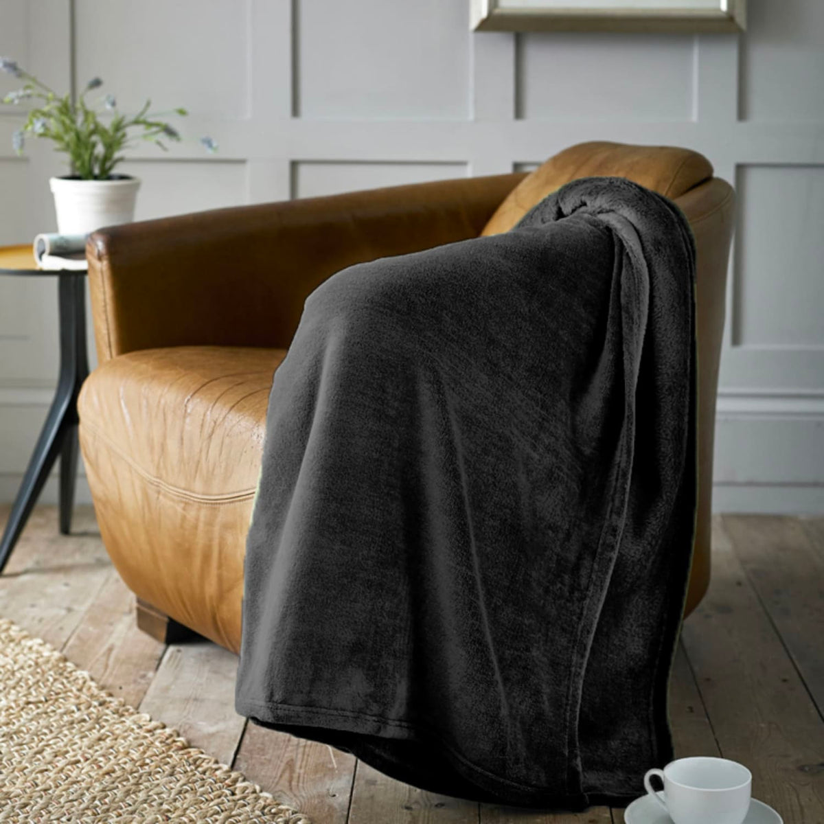 Snuggle Touch Supersoft Fleece Throw | 150cm x 200cm | Grey