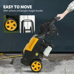 2200w Power Washer 170 Bar Pressure With Adjustable Nozzle | Yellow