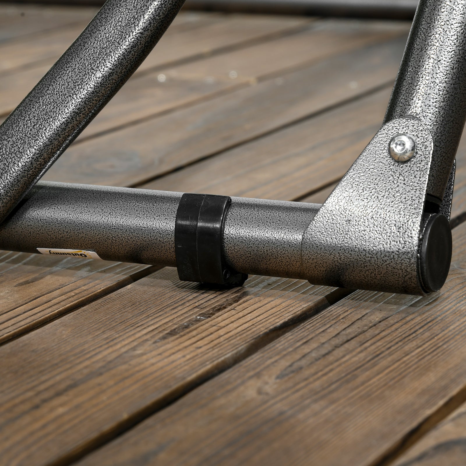 2 In 1 Foldable Metal Hammock Stand, Load Capacity 120kg