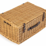 Wicker Buff 60cm Picnic Basket | Brown