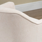 Fabric Armchair Accent Chair W/ Metal Legs For Living Room