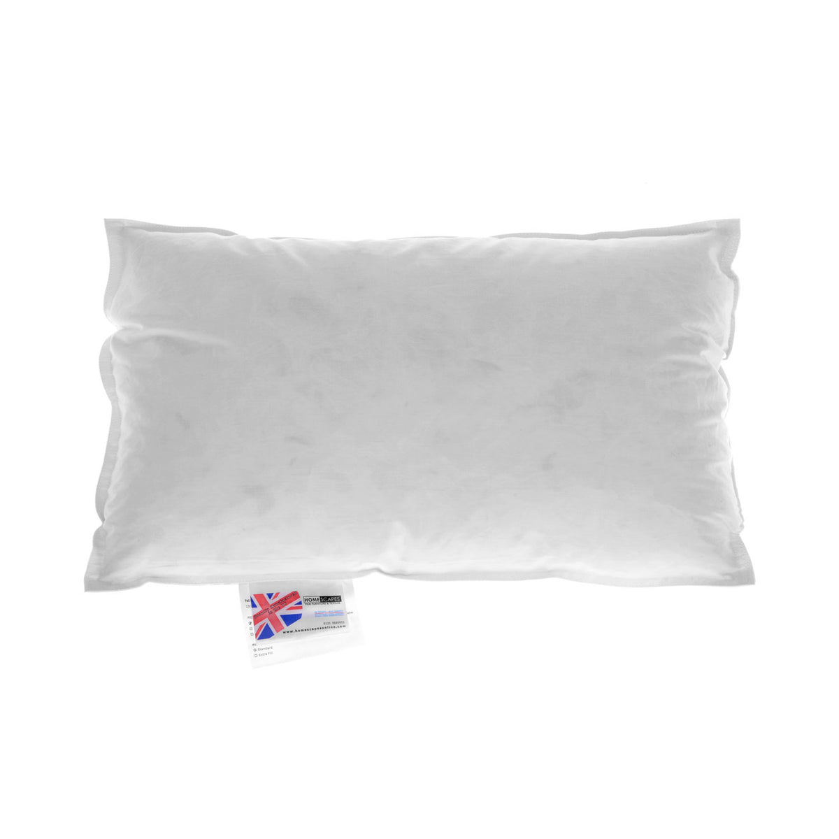 Goose Down Cushion Pad | 50cm x 30cm | White