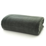 Luxury The Big One Ultra Soft Fleece Throw | Olive Green