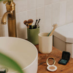 Toothbrush Holder Freestanding/wall Mounted Alife Collection | Light Grey