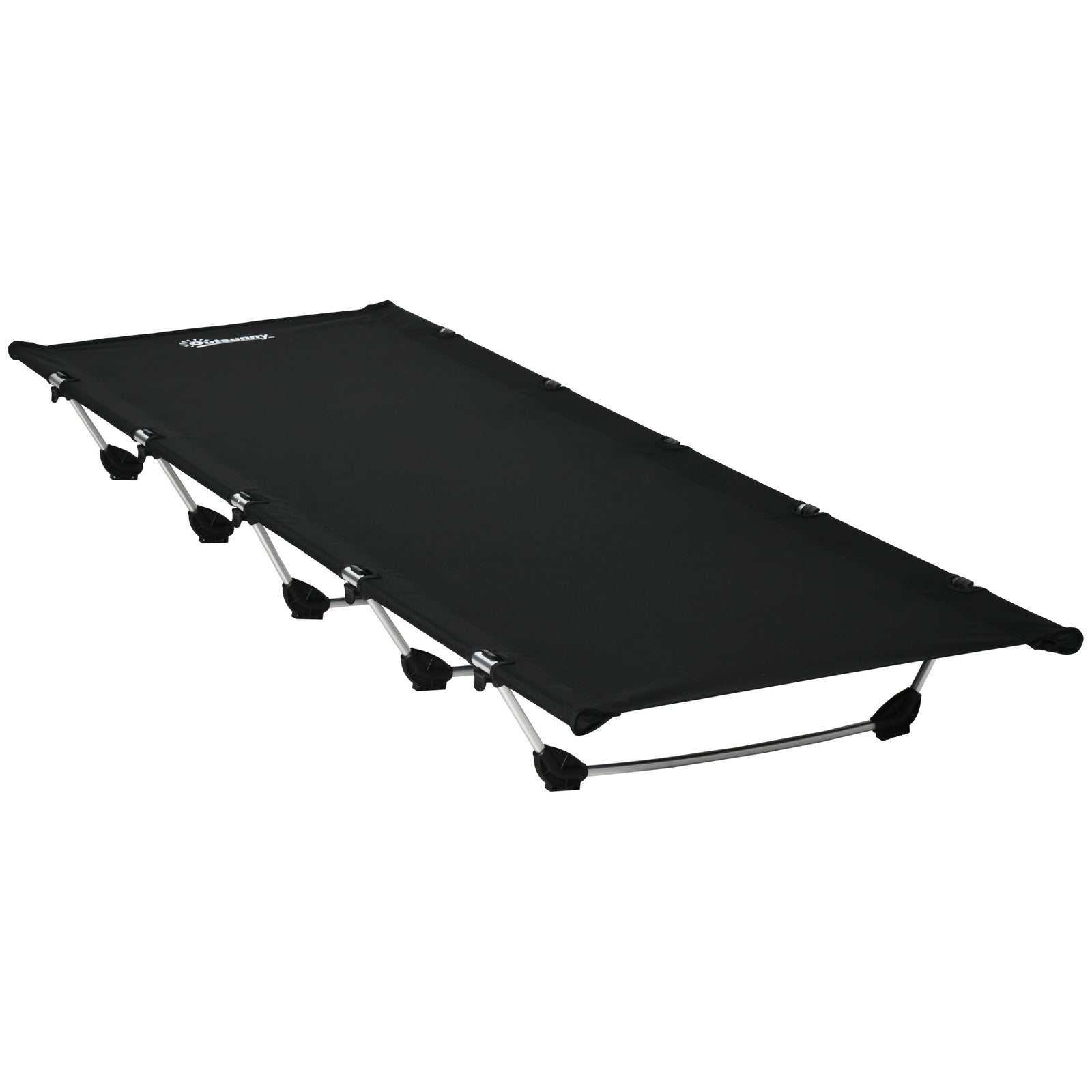 Lightweight Portable Camping Cot For Adults & Kids | Black