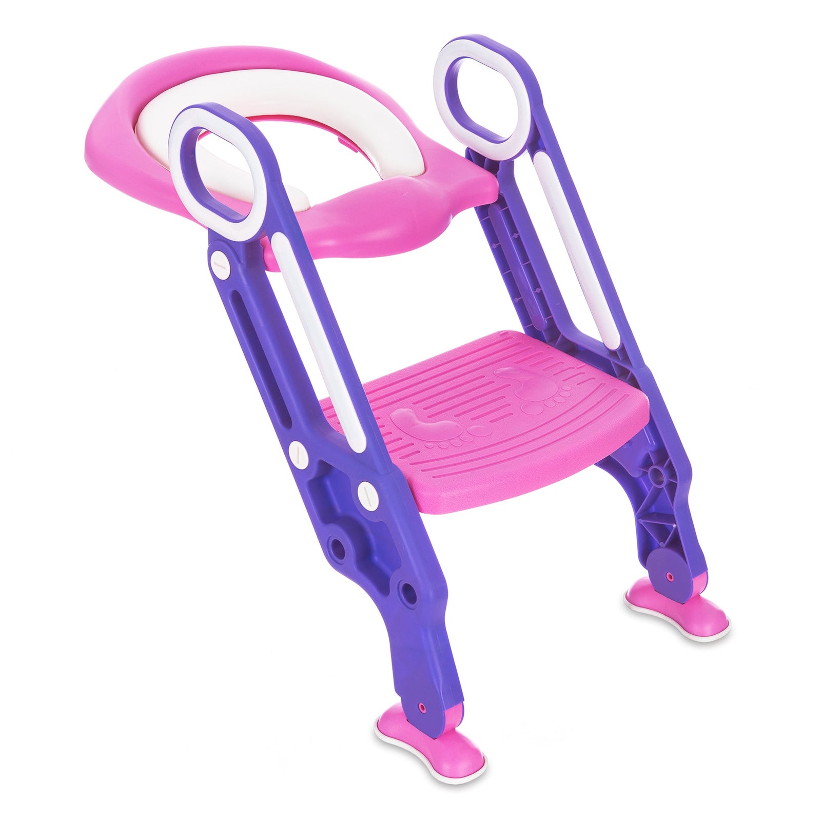 Foldable Padded Toddler Potty | Red