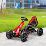 12v Electric Go Kart W/ Forward Reversing 2 Speeds For 3-8 Yrs | Red