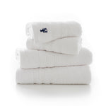 Kaleidoscope 550gm Combed 100% Cotton Towels | Hand Towel | White