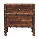 Artisan Furniture Nightstand In Roasted Almond