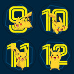 Multi Ages 7-14 Sticker Birthday Card Official Product