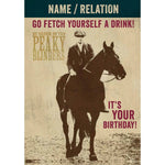Personalised 'have A Drink' Birthday Card Official Product
