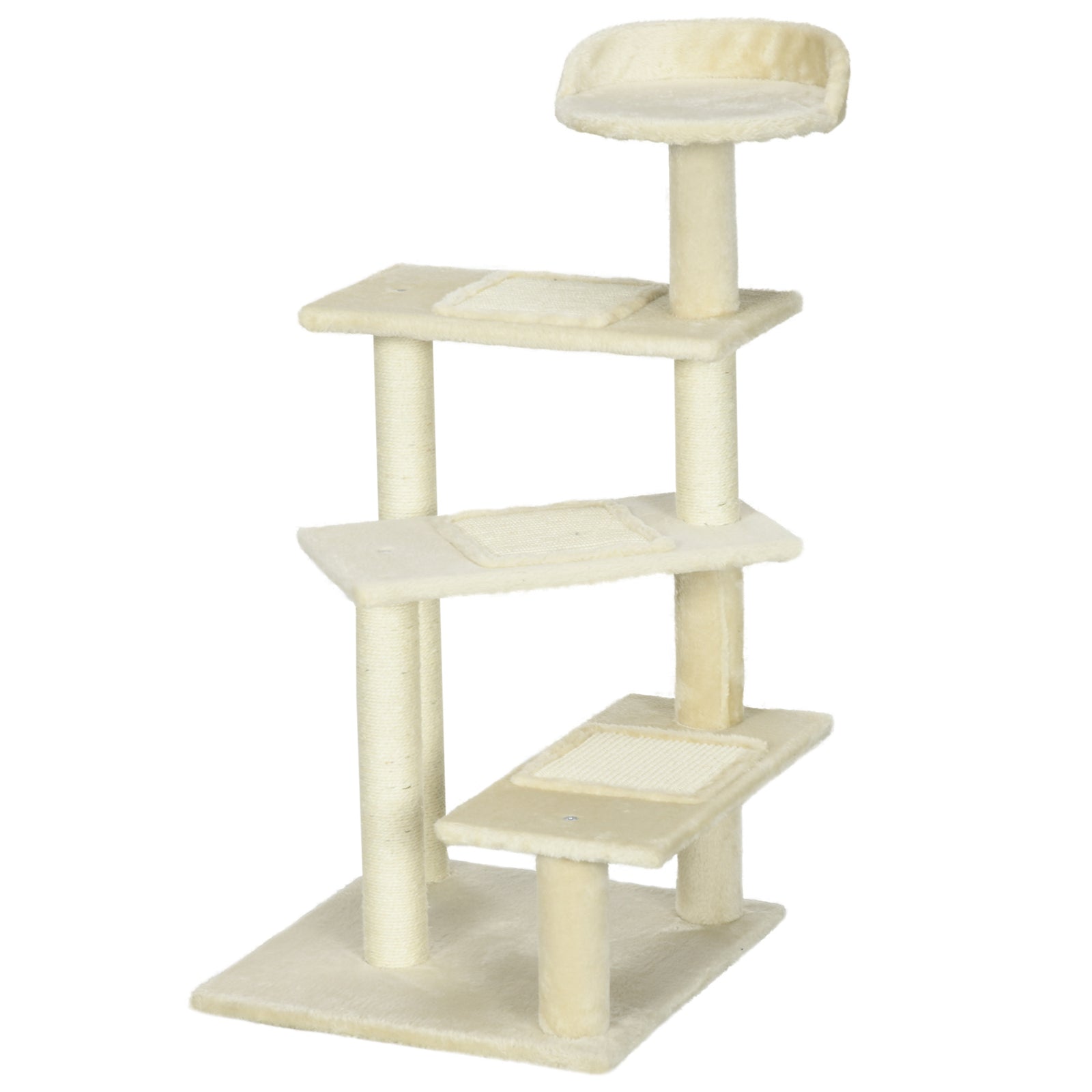 Cat Tree Scratcher, Climbing Post, Kitten Pets Scratching Furniture Tower