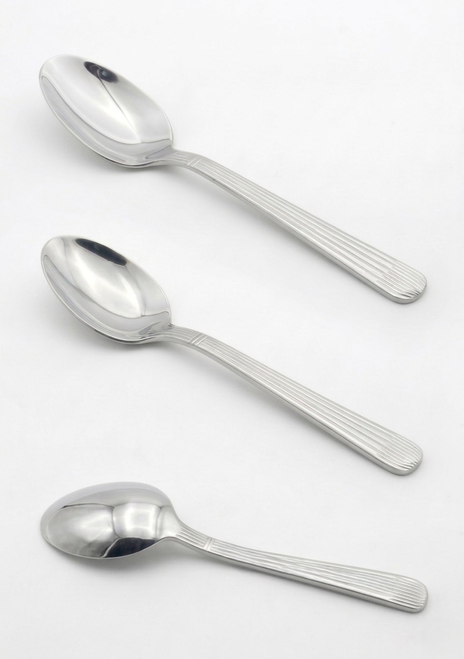 Cutlery Sets Stainless Steel 18/8 Spoon 4pc Set Catering Papyrus