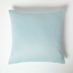 Herringbone Chevron Cushion Cover | 45cm x 45cm | Pastel Blue