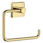 Wall Mounted Toilet Roll Holder For Bathroom Toilet Paper | Polished Brass
