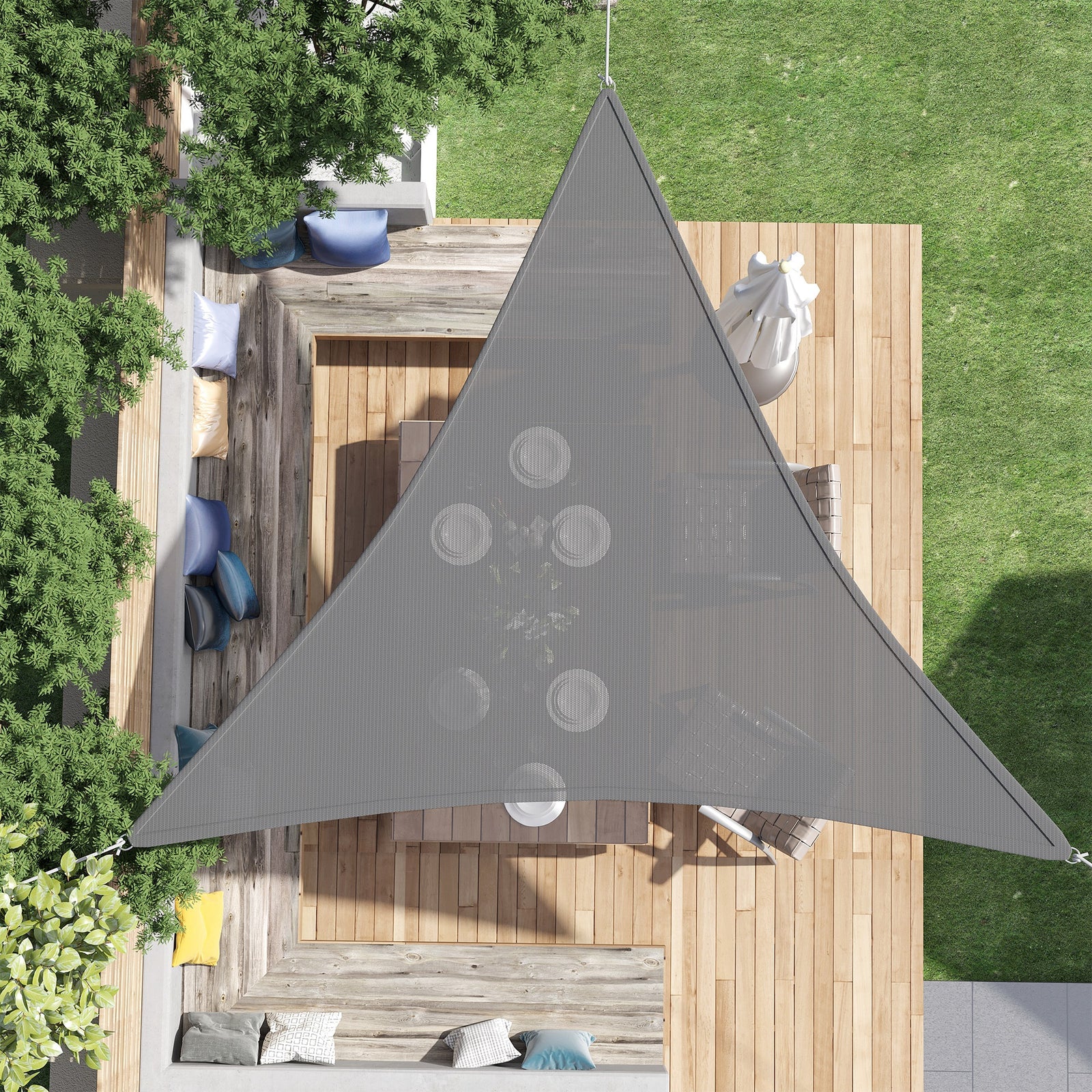 Triangle Sun Shade Sail | Medium