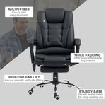 Ergonomic Heated 6 Points Vibration Massage Office Chair