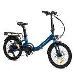 Virum Step 2025 - Folding Ultra-light E-bike 36v 10ah - Saphire Blue | One Size | Blue