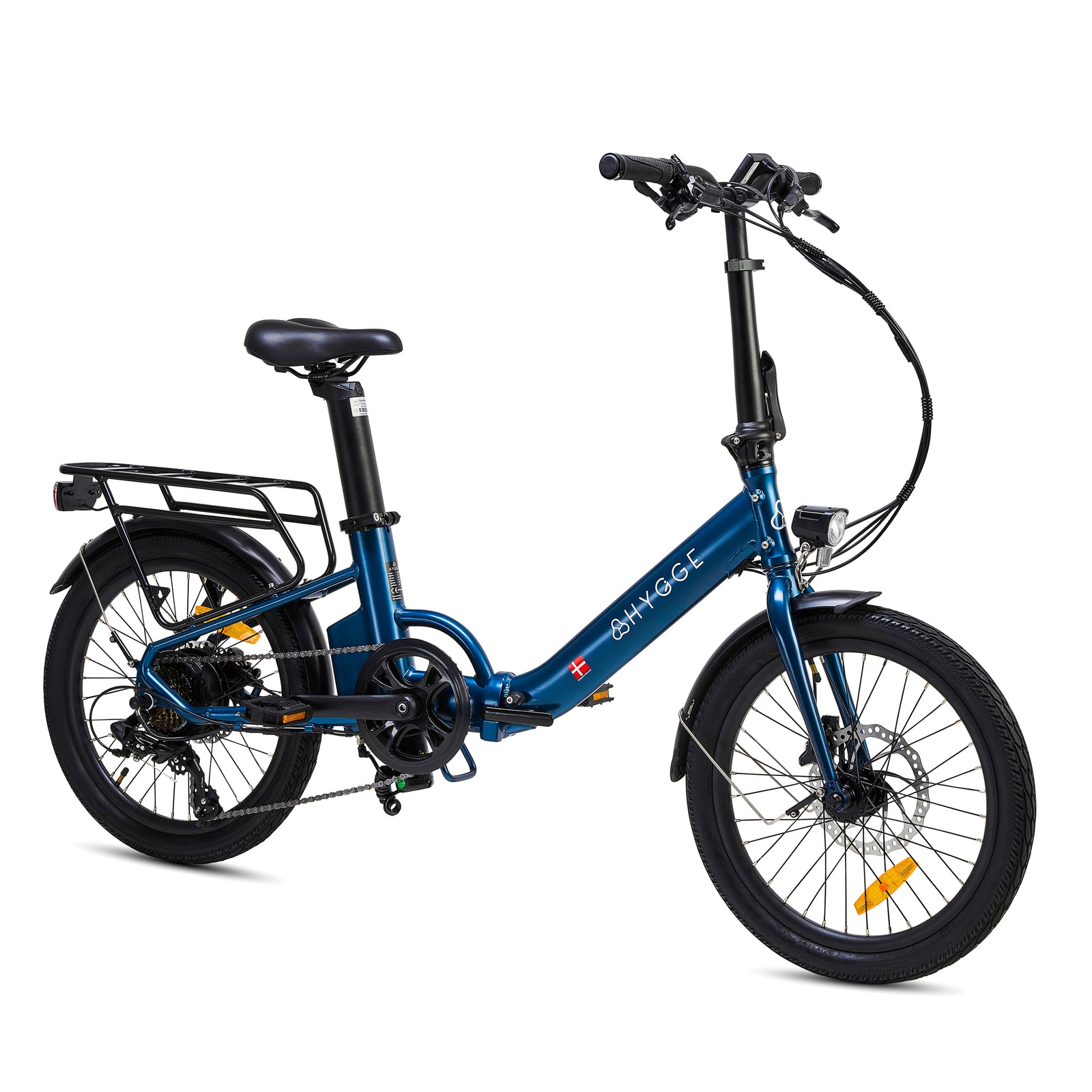 Virum Step 2025 - Folding Ultra-light E-bike 36v 10ah - Saphire Blue | One Size | Blue
