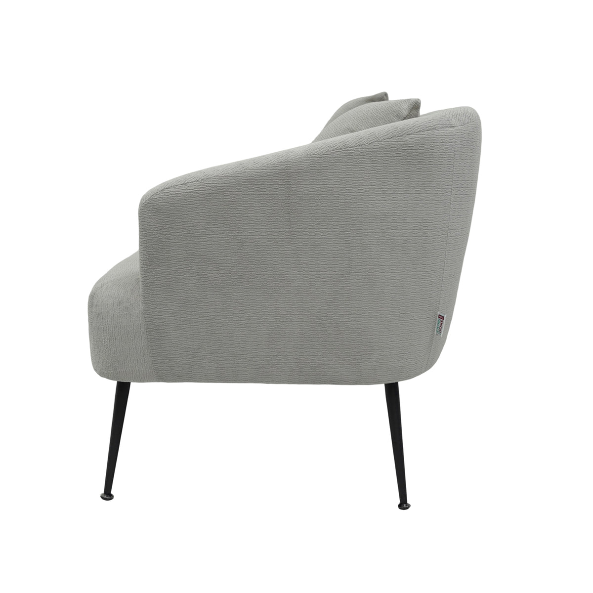 Breeins Modern Chenille 2-seater Sofa With 2 Scatter Cushions