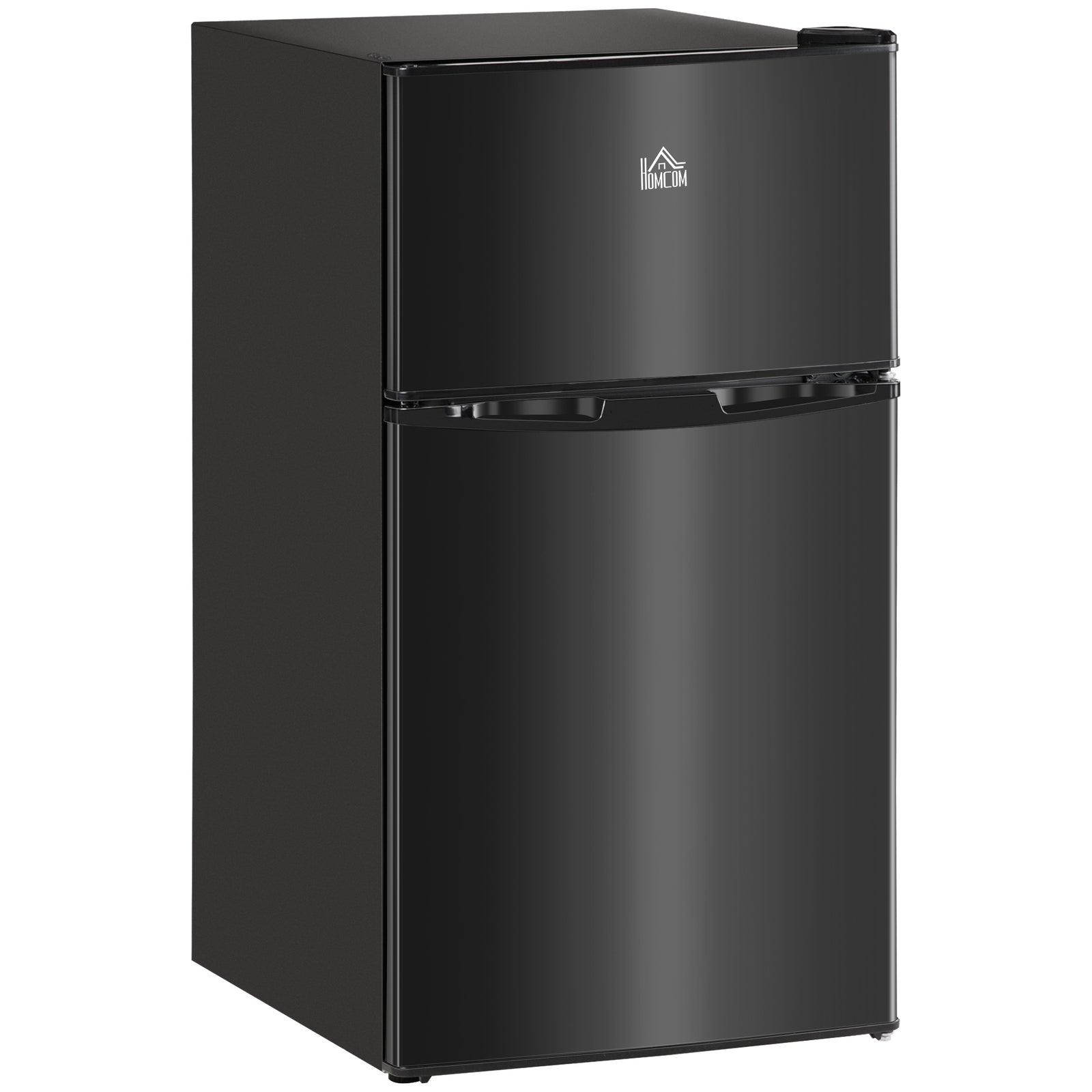 88l Small Fridge Freezer With 5-setting Thermostat, Inner Light | Black