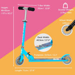 2 Wheel Scooter | Yellow