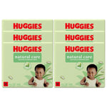 6 Pk Natural Care Pf Baby Wipes Sensitive Unscented 1152 Baby Wipes