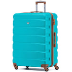 29" Large Suitcase Check-in Hold Luggage Hard Shell 4 Wheels Tsa Lock | Large | Aqua