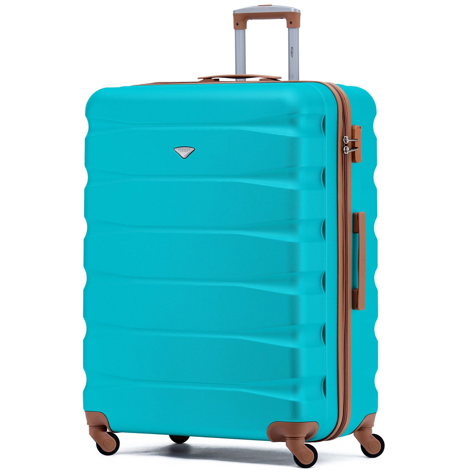 29" Large Suitcase Check-in Hold Luggage Hard Shell 4 Wheels Tsa Lock | Large | Aqua
