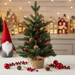 60.5cm Mini Christmas Tree With Lights